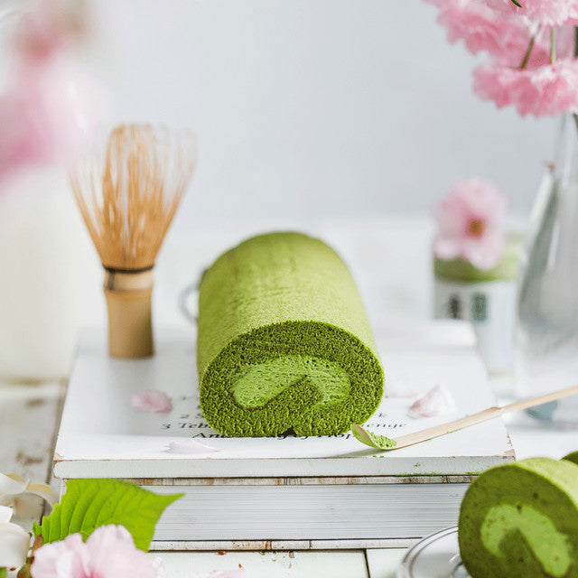 How to make Matcha Swiss Roll