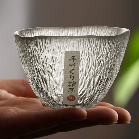 Handcrafted Glass Teacup